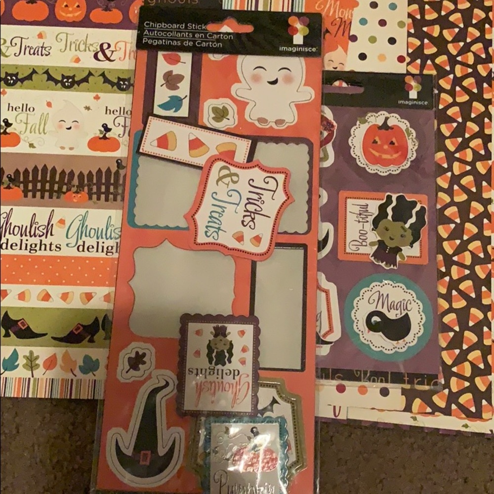 Halloween scrapbook set - Picture 4 of 7